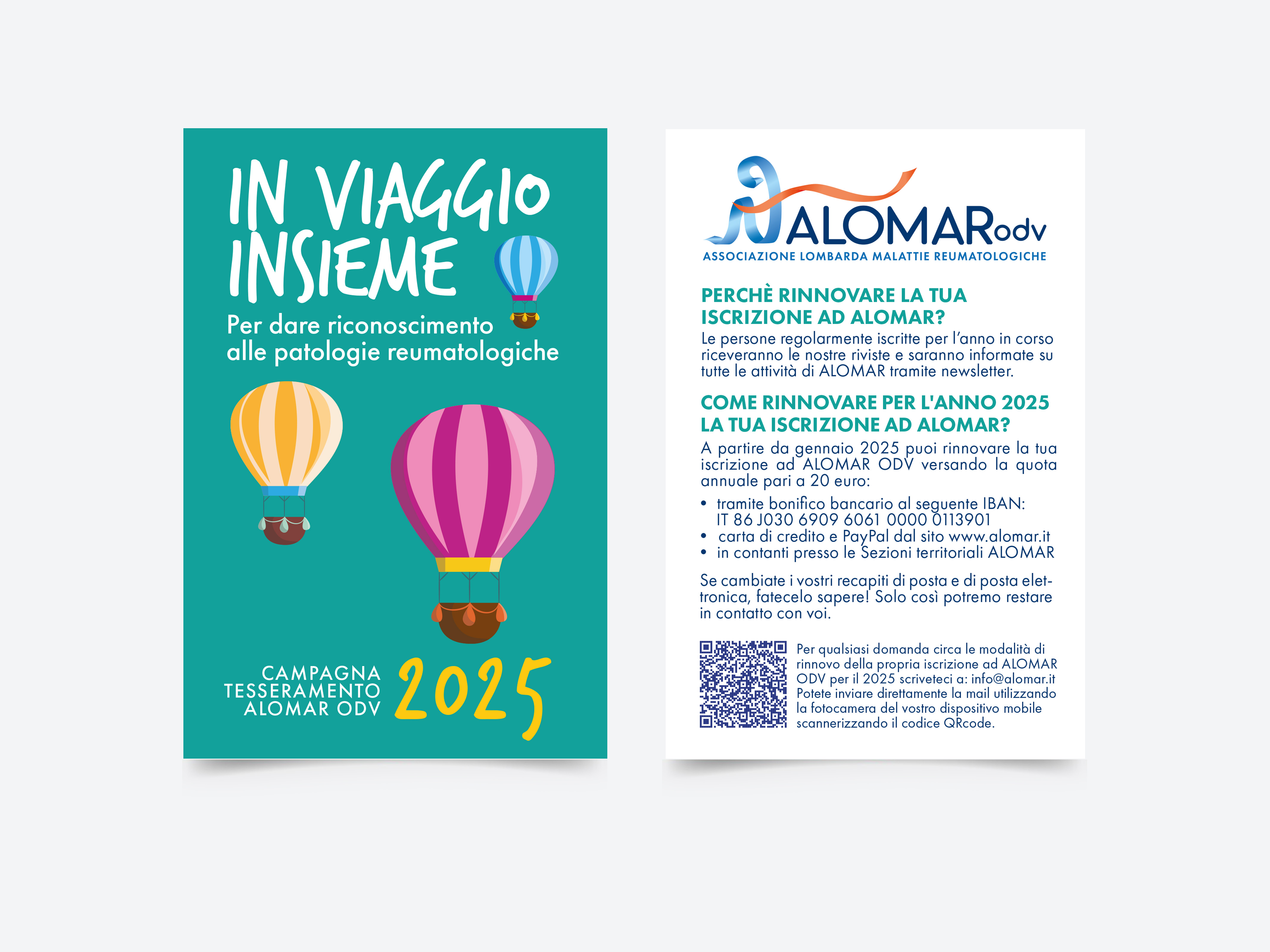 flyer alomar campagna tesseramento 2025