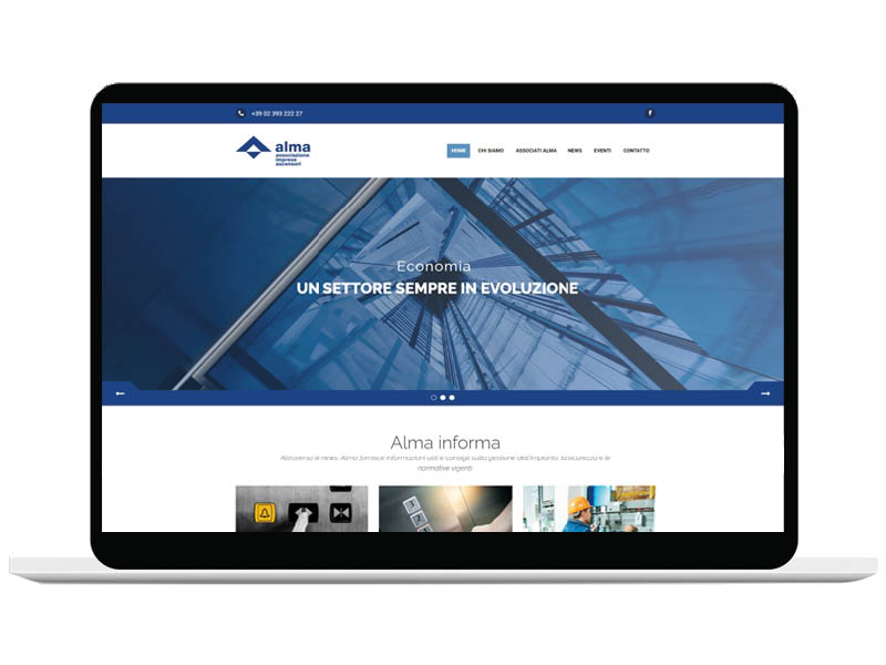 Sito web Alma